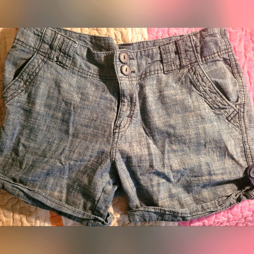 Smart Denim Shorts